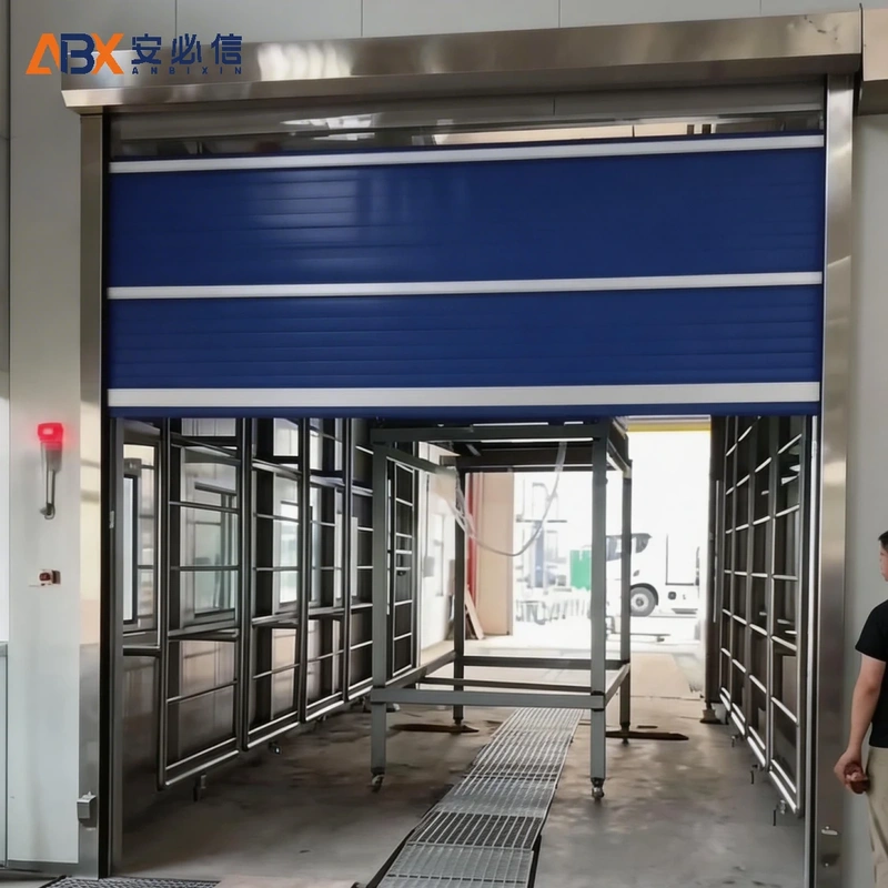 石家庄感应快速门